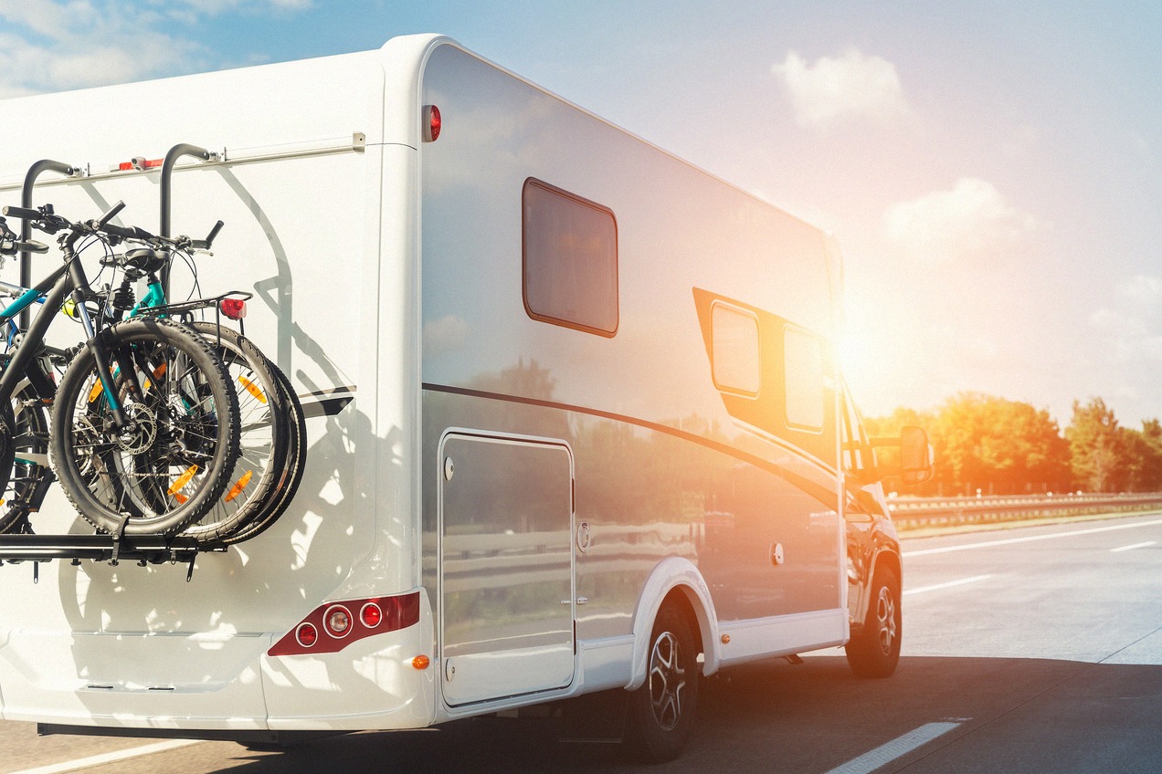 Autocamper på bildækket på Norröna til Island